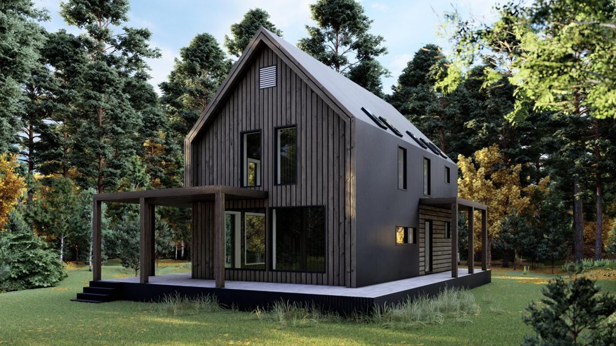 Barn 120, визуализация 3