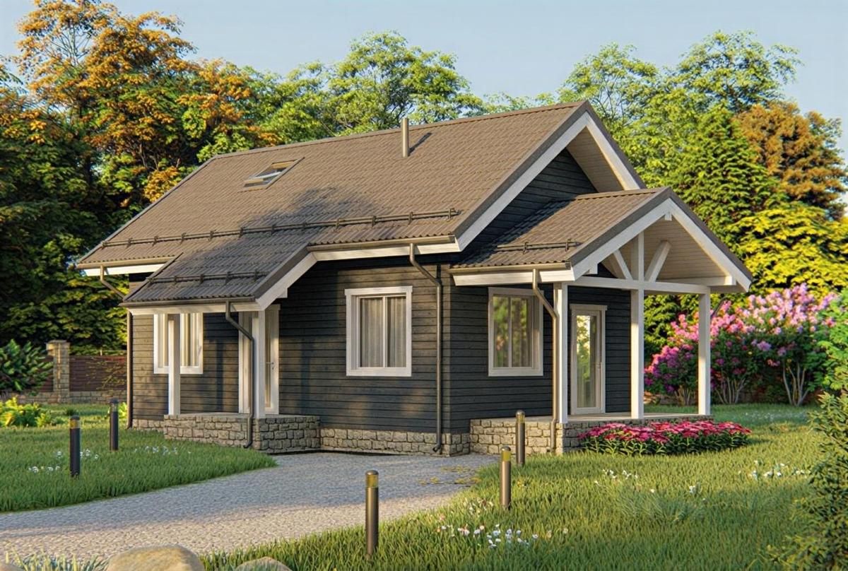 Scandi 75 house plan render