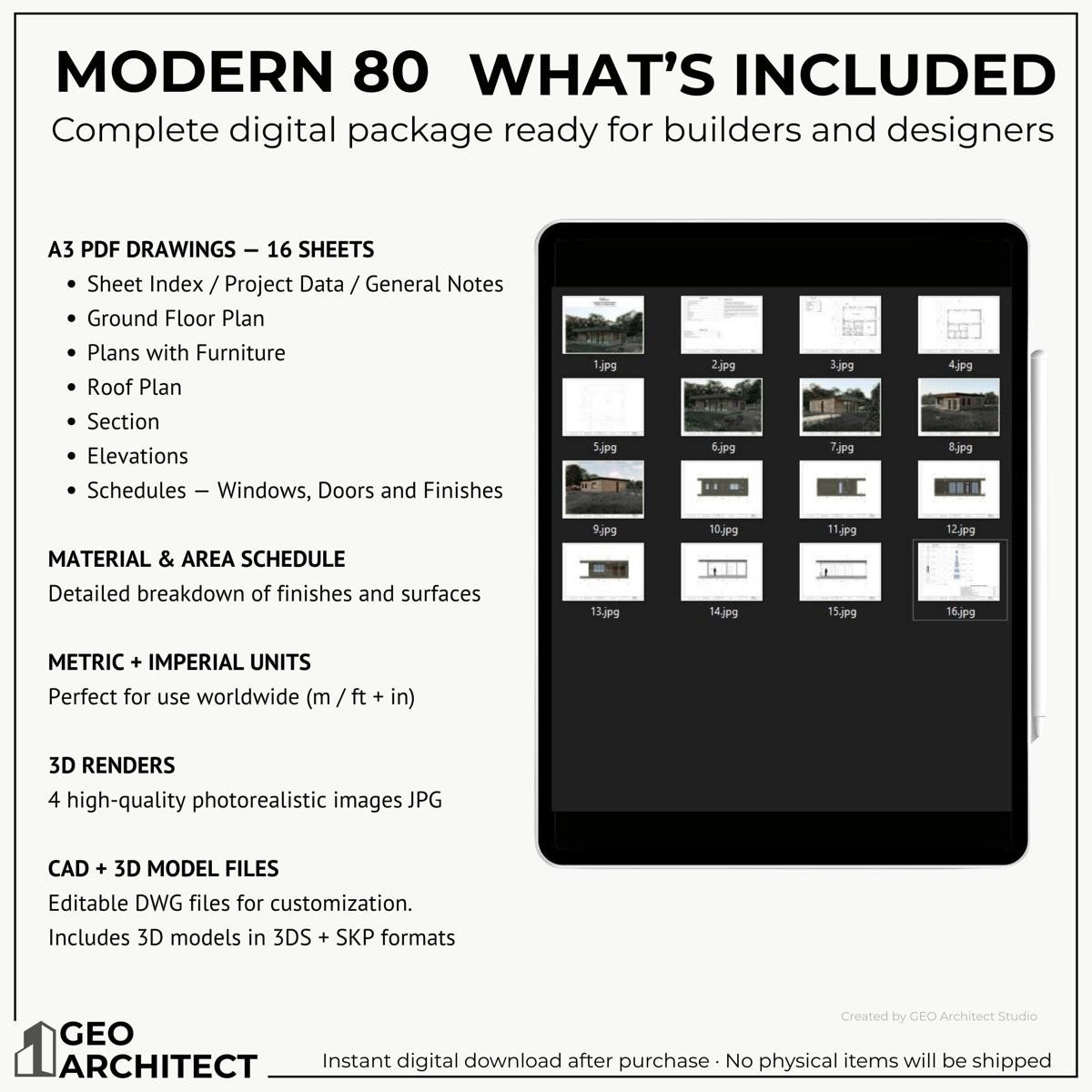 Modern 80, лист 3