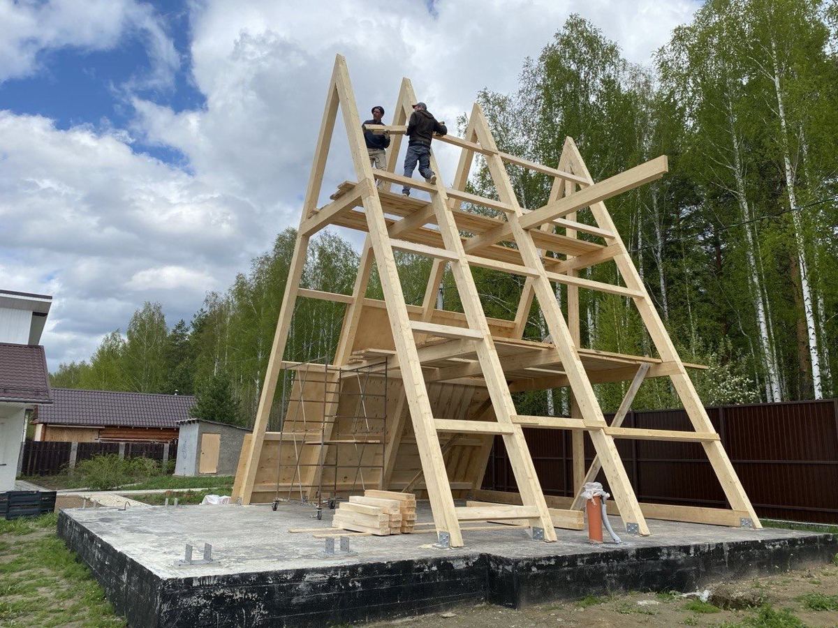 Built A-Frame 80 house, photo 5